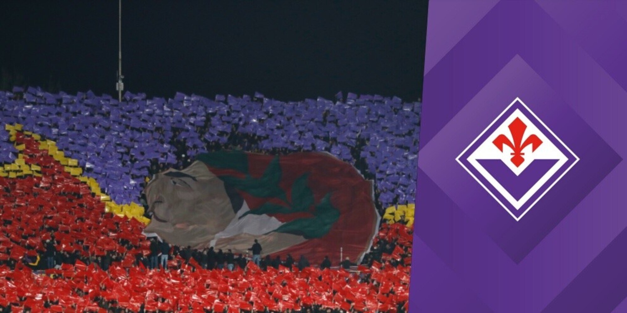 Fiorentina, striscioni contro il nuovo logo: "Prima di cambiare la storia, fatela!"