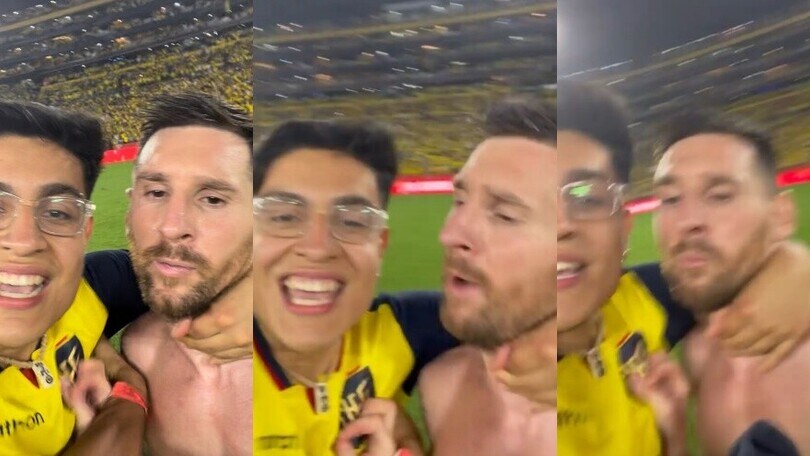 Messi si difende dall'invasore di campo: "Si vive una volta sola"