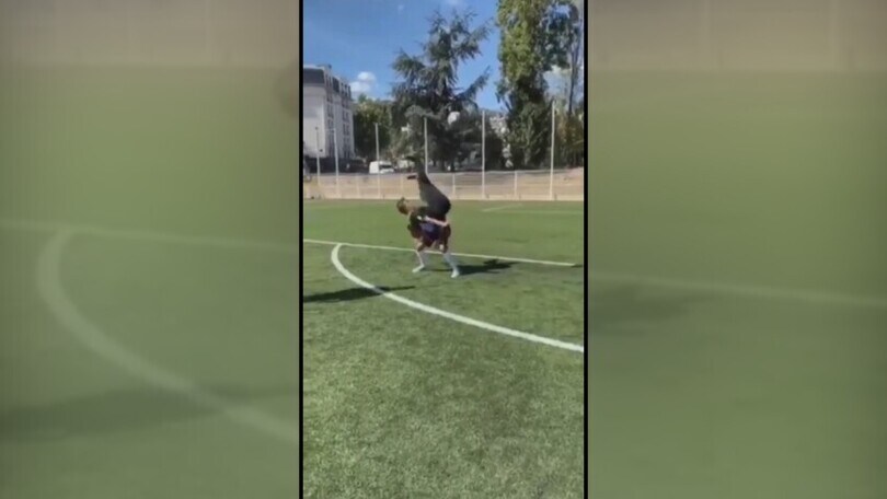 Il gol è in pieno stile Holly e Benji...