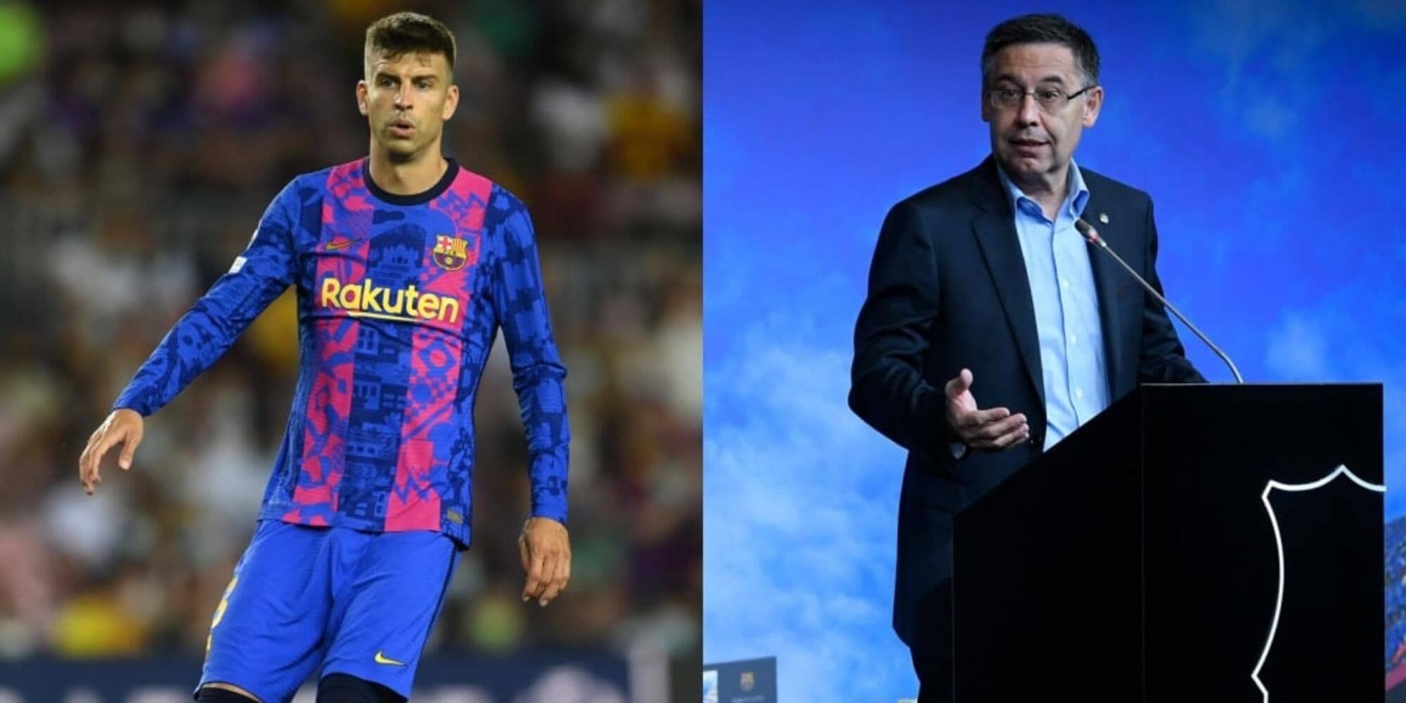 Barcellona, Piqué attacca Bartomeu: "Imbecille a difenderlo"