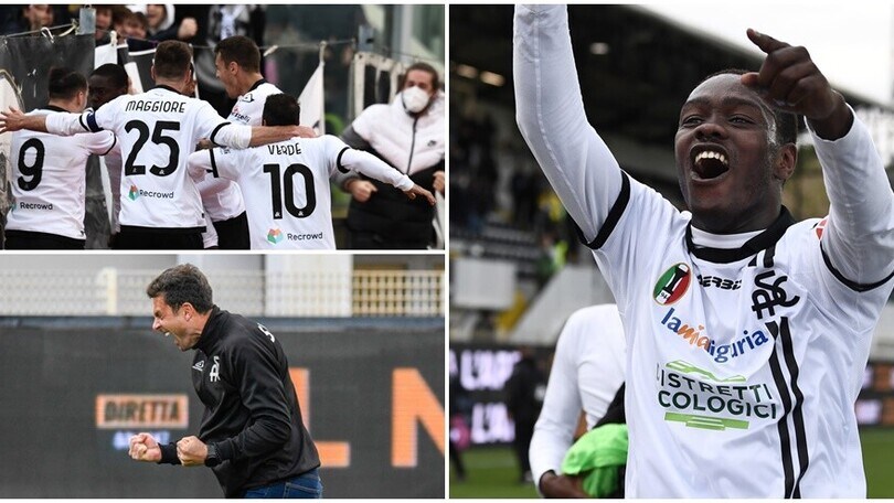 Gyasi stende il Venezia al 94': lo Spezia 'vede' la salvezza