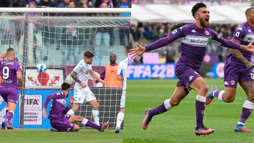 Nico Gonzalez decide il derby con l'Empoli: festa Fiorentina