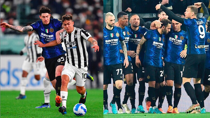 Juve ko con l'Inter: decisivo il rigore realizzato da Calhanoglu
