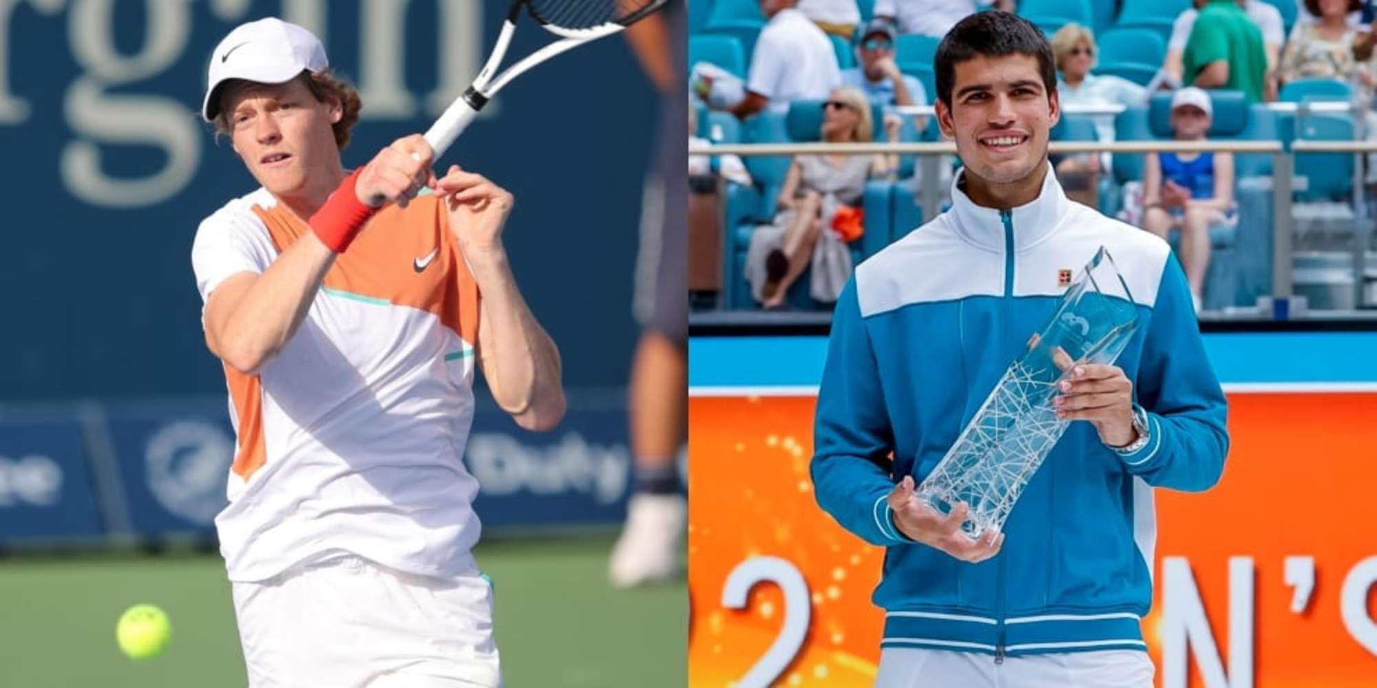 Ranking Atp, Sinner scavalcato da Alcaraz