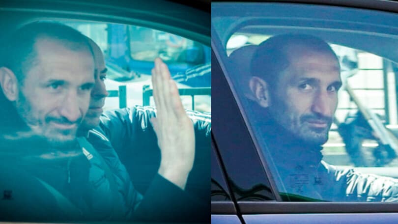 Inchiesta Juve, Chiellini sereno all'uscita dalla Procura