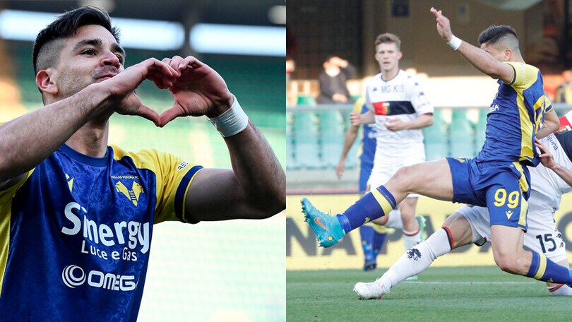 Genoa punito dall'ex: Simeone fa impazzire Verona