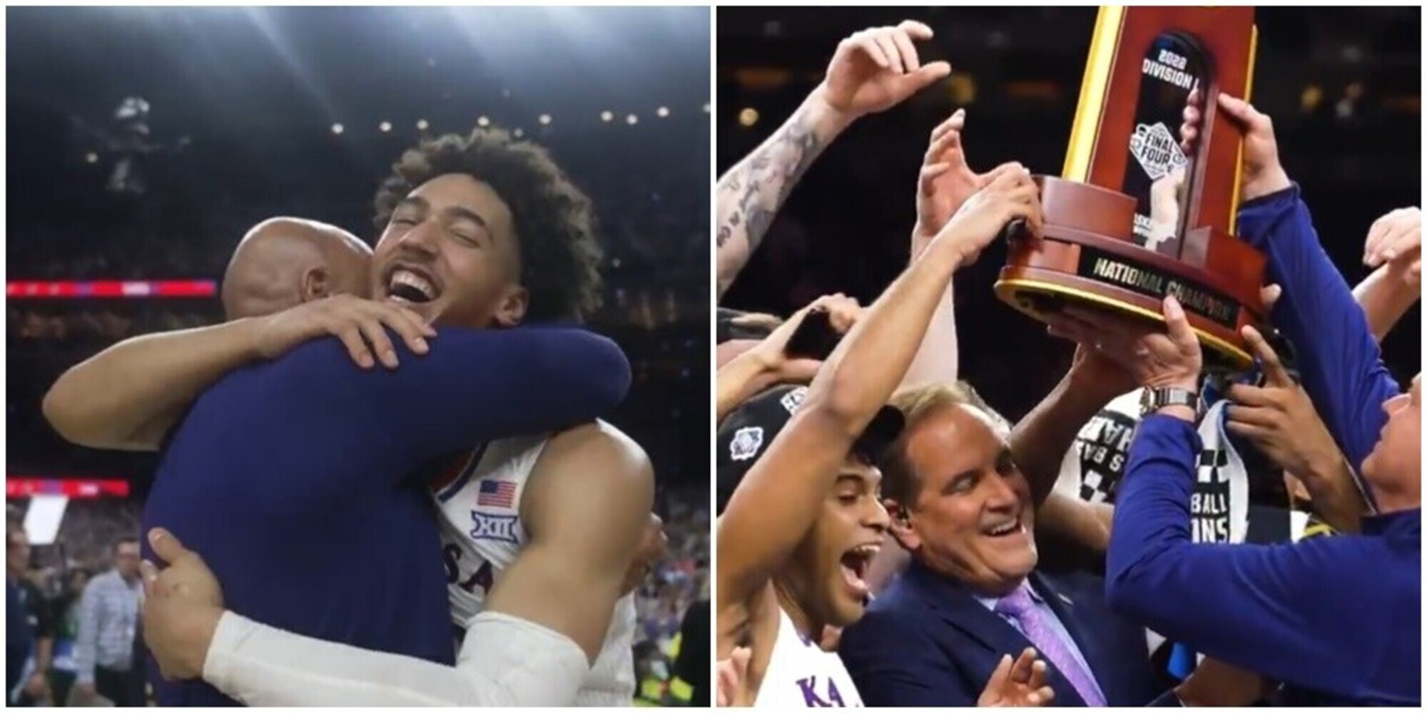 Ncaa, Kansas fa festa: North Carolina battuta in rimonta