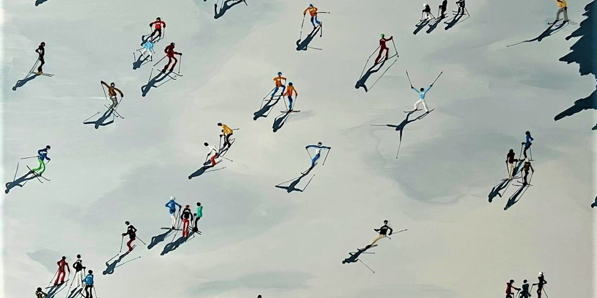 Le opere a tema sportivo di Gloria Estefanell ad (UN)FAIR di Milano