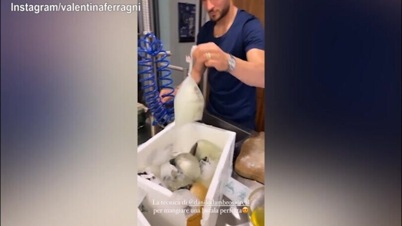 D'Ambrosio cucina per Valentina Ferragni e svela i segreti della mozzarella...