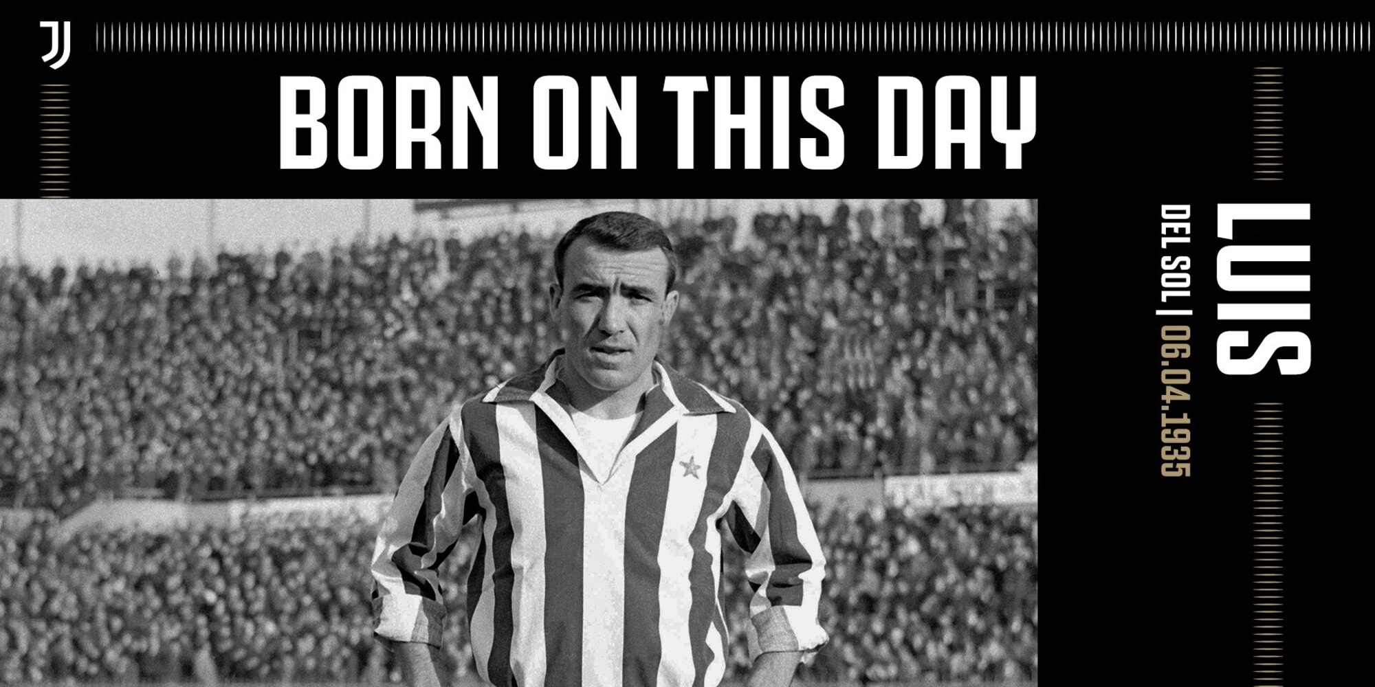 La Juve ricorda Luis Del Sol: avrebbe compiuto 87 anni