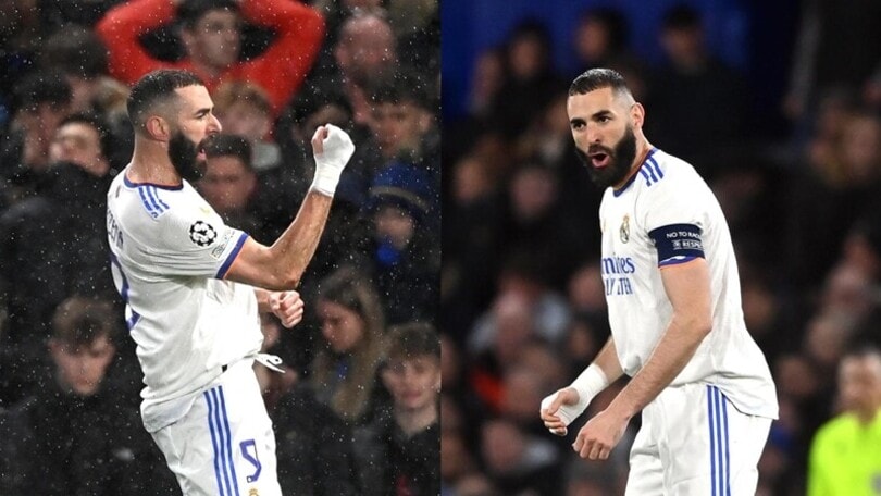 Benzema show in Champions: tripletta! Il Real batte il Chelsea 3-1