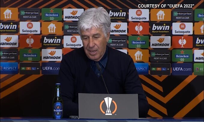 Gasperini: "Solo in Europa vedi certe partite"