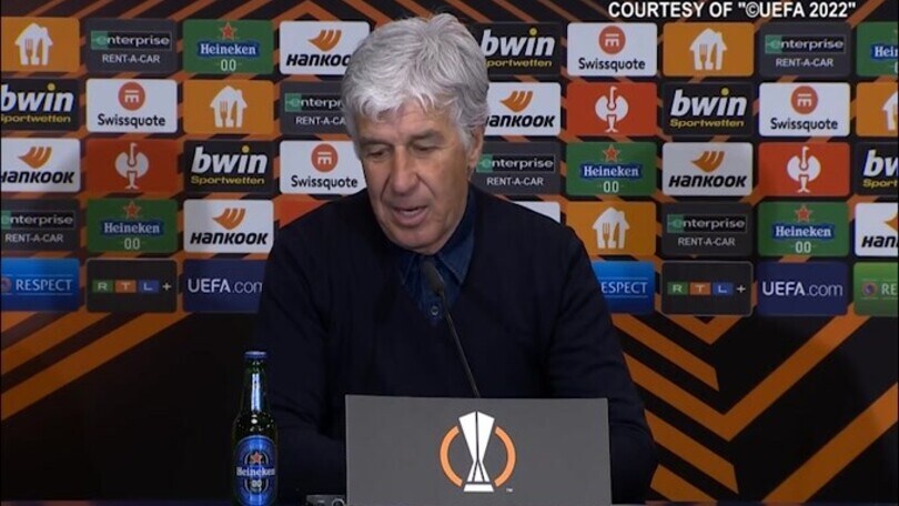 Gasperini: "Solo in Europa vedi certe partite"