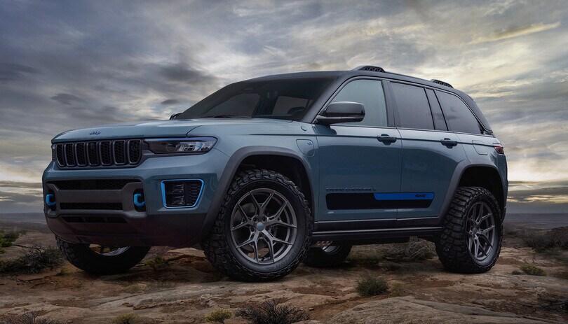Jeep, i "magnifici sette" concept per l'Easter Safari 2022