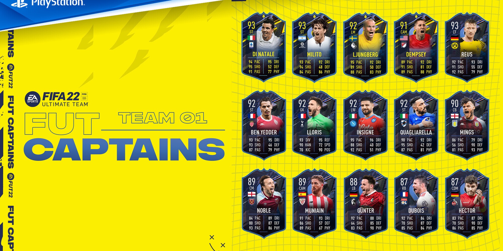 FUT Captains: Milito, Insigne e Di Natale capitani eroi di Fifa 22