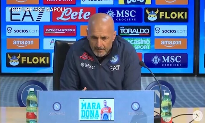 Spalletti: "Lo stadio pieno è come un mantello che ti avvolge"