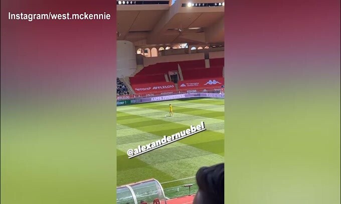 McKennie, relax a Montecarlo: tennis e poi calcio