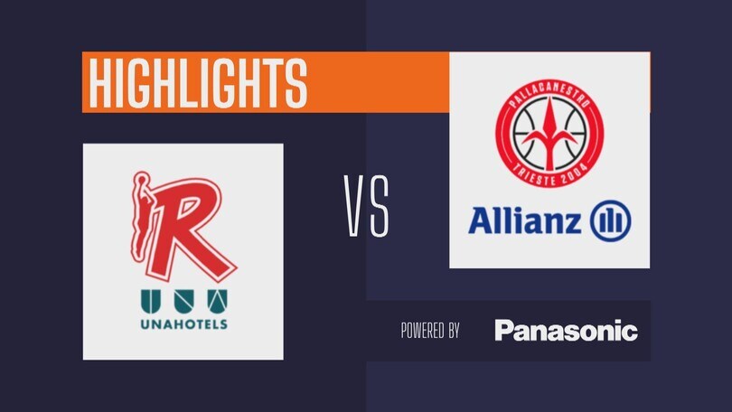 UNAHOTELS Reggio Emilia 103-109  Allianz Pallacanestro Trieste