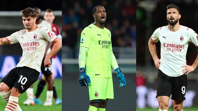 Torino-Milan: Maignan miracoloso, Diaz e Giroud flop. Le pagelle rossonere