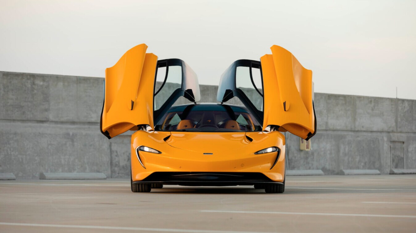 McLaren Speedtail, all'asta uno dei 106 esemplari