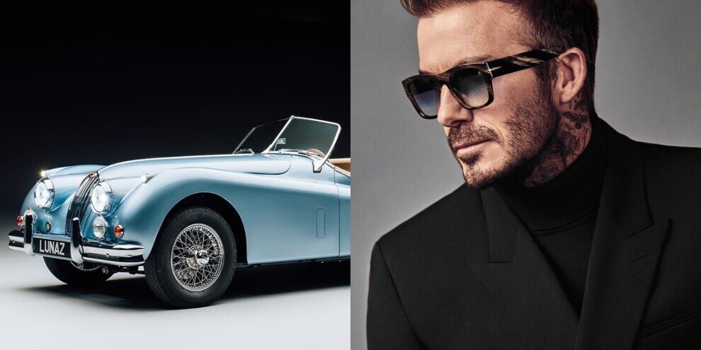 David Beckham, una Jaguar speciale da 460mila euro per le nozze del figlio
