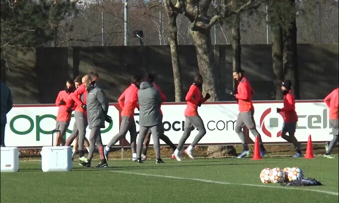 Milan, Kjaer torna ad allenarsi a Milanello
