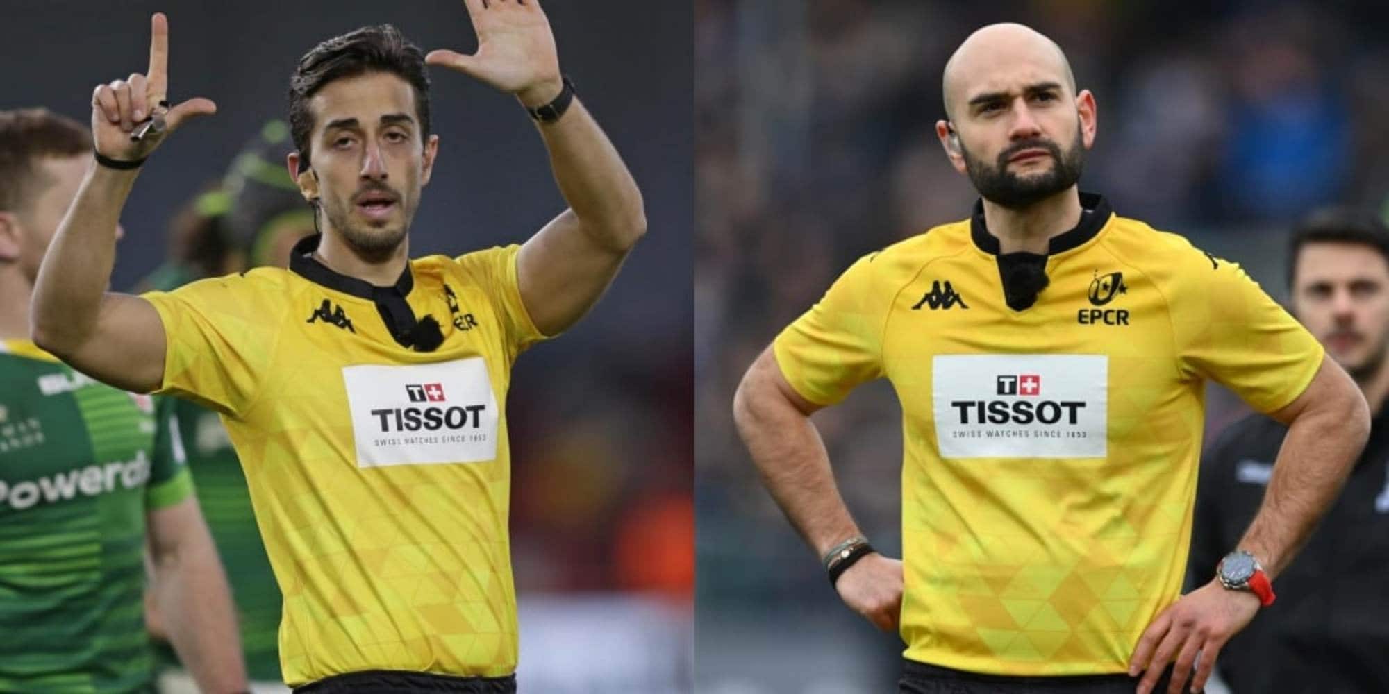 Challenge Cup, per la prima volta due arbitri italiani agli ottavi