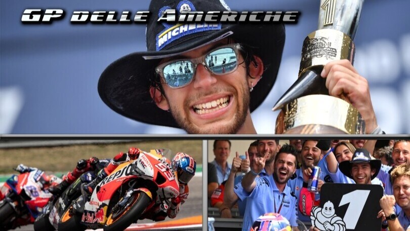 GP Americhe: Ducati al top con Bastianini, Marc Marquez regala spettacolo