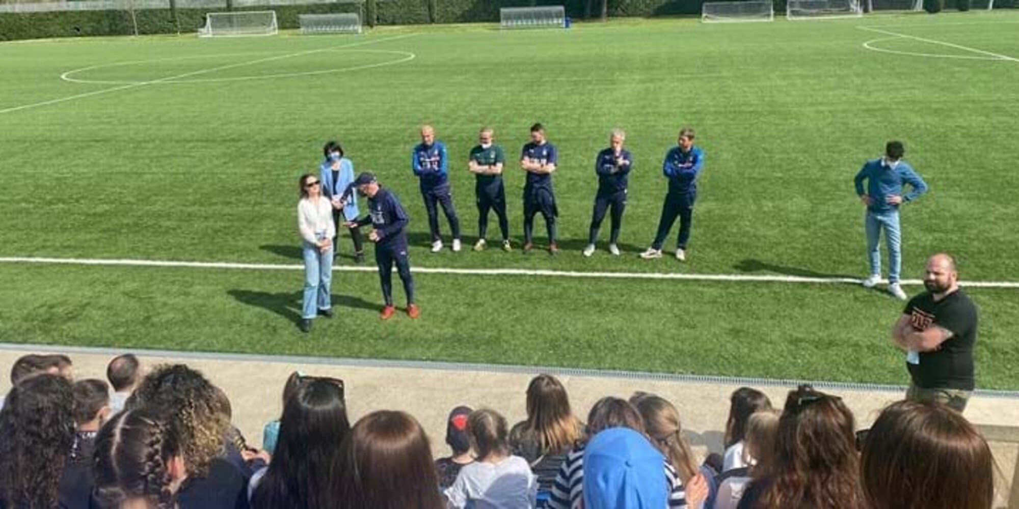 I bambini ucraini ospiti al Museo del Calcio per un pomeriggio di giochi