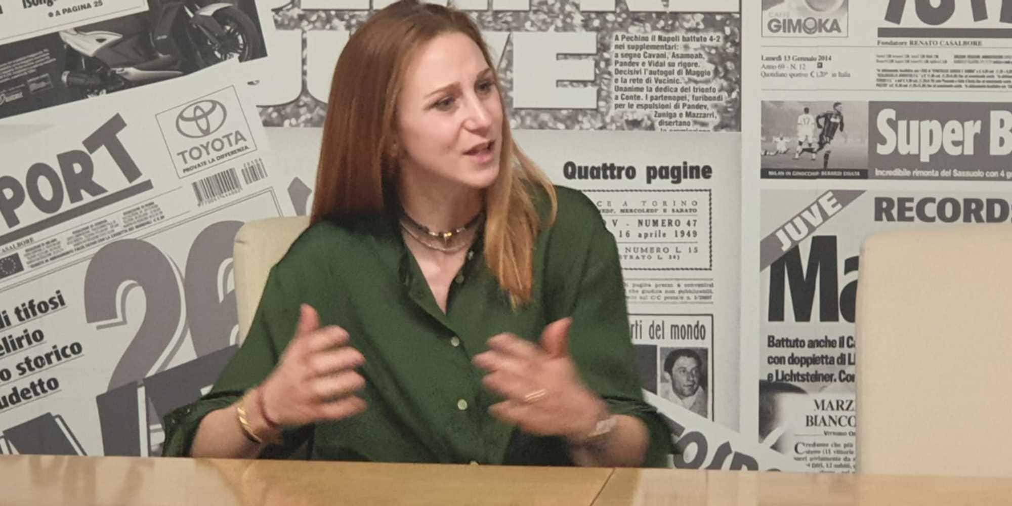 Valentina Rodini, la campionessa olimpica a Tokyo ospite di Tuttosport