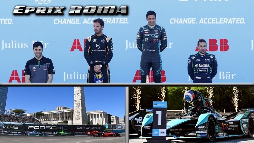 ePrix Roma gara2: Evans si prende la Capitale, Giovinazzi alza bandiera bianca