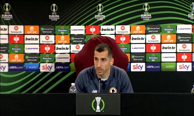 Mkhitaryan: "Il contratto? C'è tempo. Vogliamo vincere un trofeo"