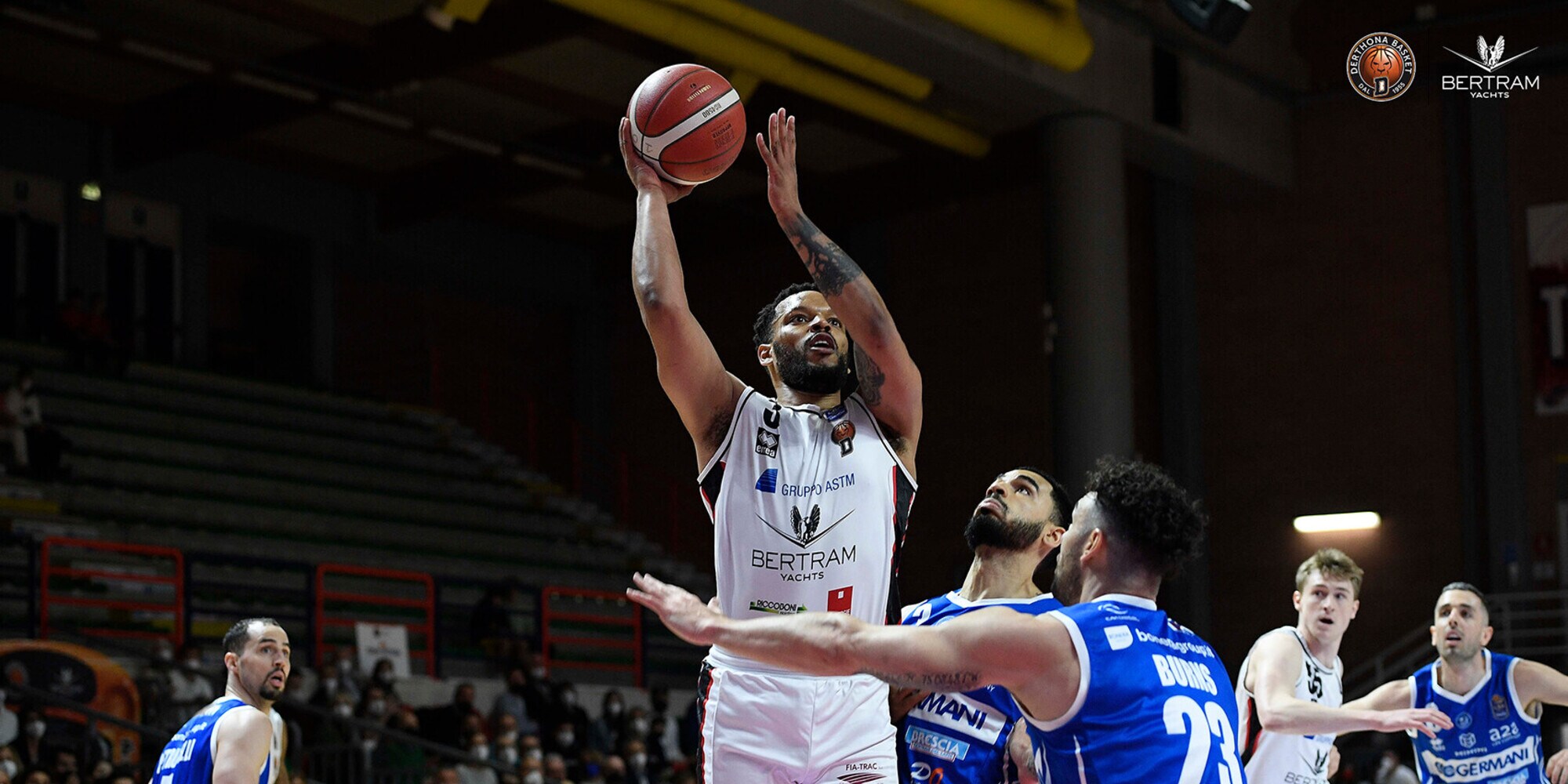 Derthona: altra notte magica, Brescia ko
