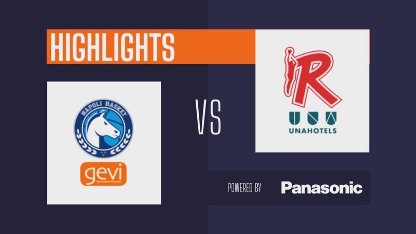 GEVI NAPOLI BASKET 82 - 85 UNAHOTELS REGGIO EMILIA
