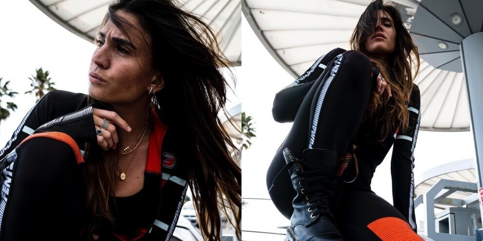 Carolina Marcialis: scatti sexy con la Mercedes