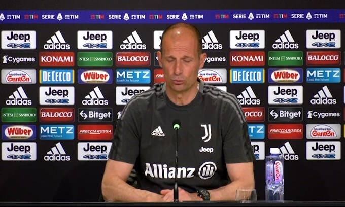 Allegri: "Auguro a Mihajlovic pronta guarigione"