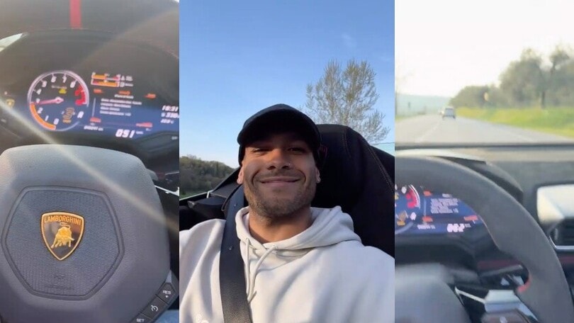 Jacobs, una Lamborghini Huracan Spyder per sfrecciare ancora più veloce