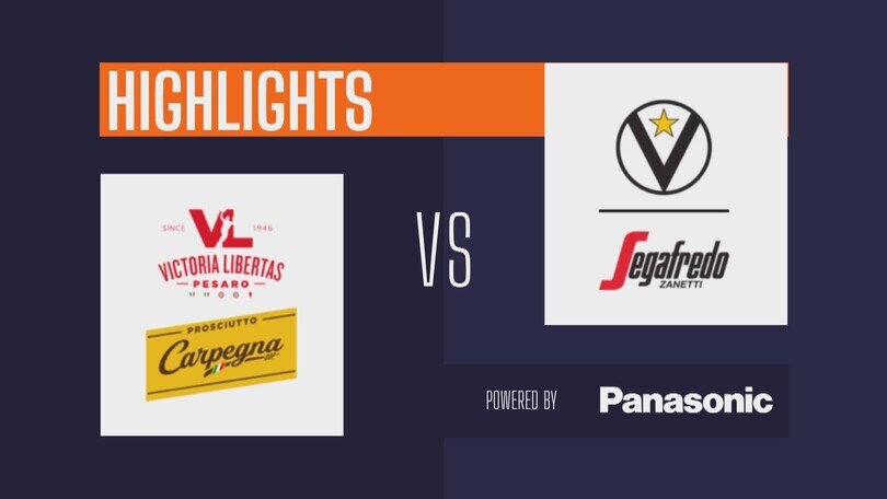 Carpegna Prosciutto Pesaro 77-96	 Virtus Segafredo Bologna