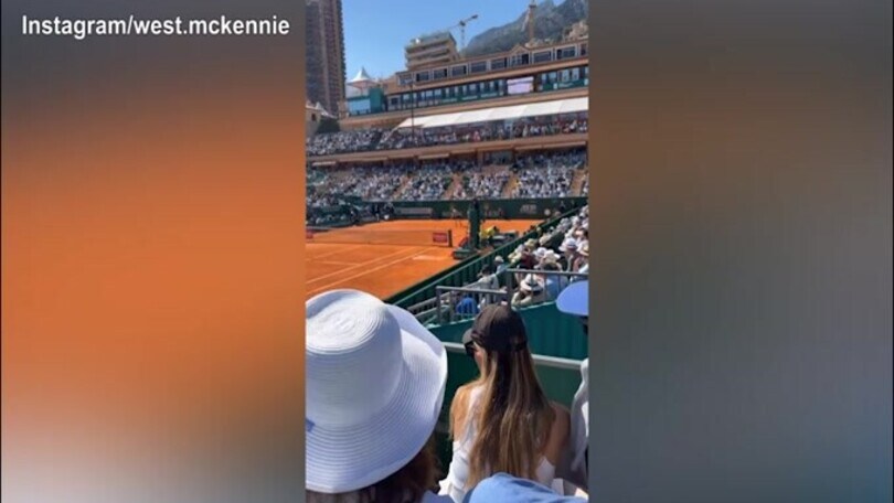 Finale ATP Montecarlo, McKennie presente in tribuna