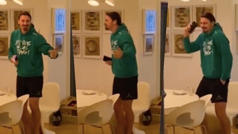 Ibrahimovic show: fa il cantante in versione Italia's Got Talent