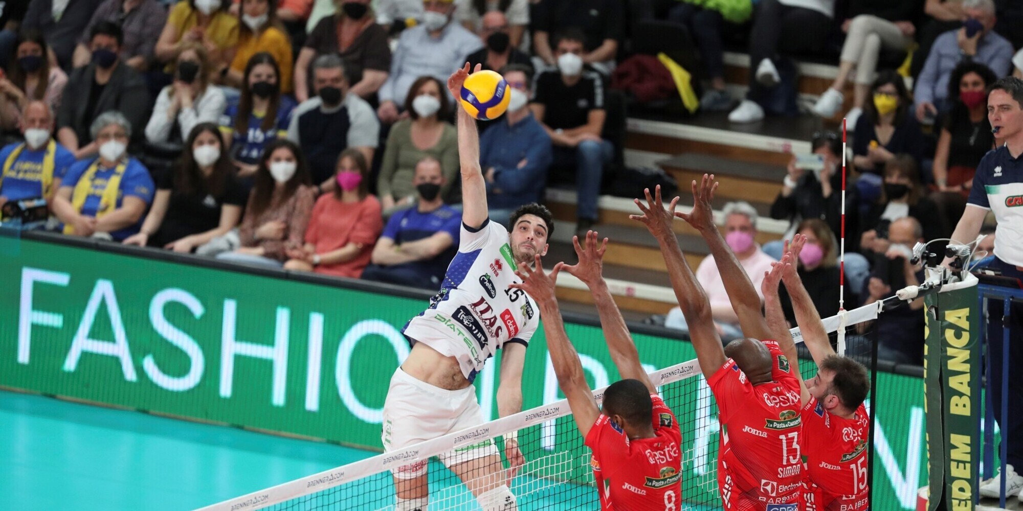 Trento vince anche Gara 2 su Civitanova