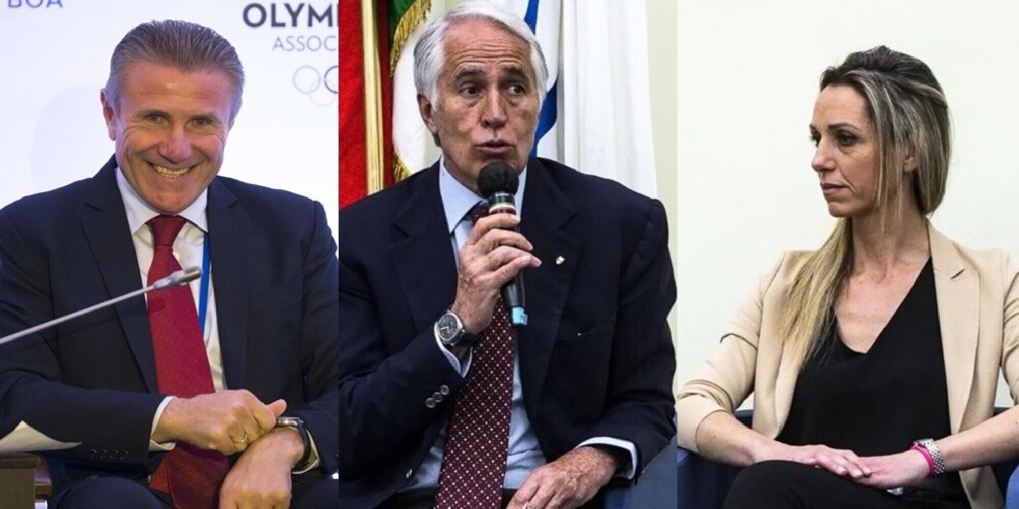 Bubka è stato ricevuto a Roma da Malagò e la Vezzali