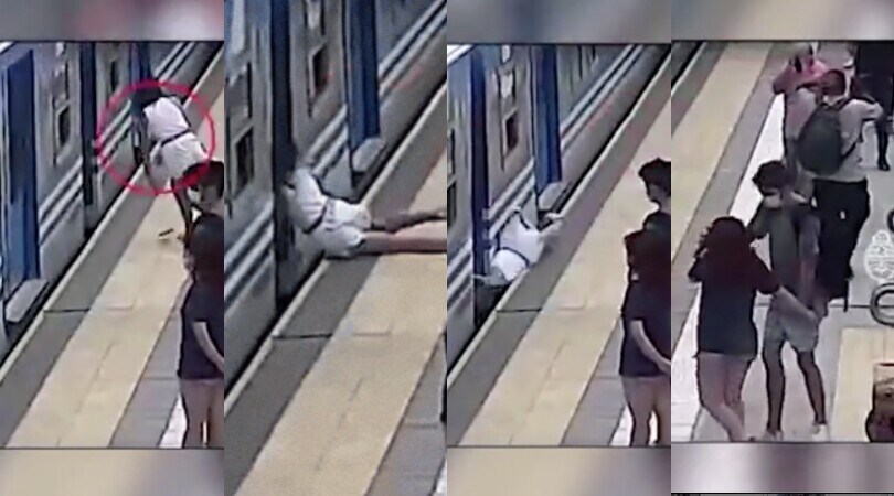 Dramma a Buenos Aires: ragazza sviene, cade sotto la metro ed esce illesa