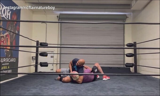 Wrestling, ricordate Ric Flair? In forma a 73 anni
