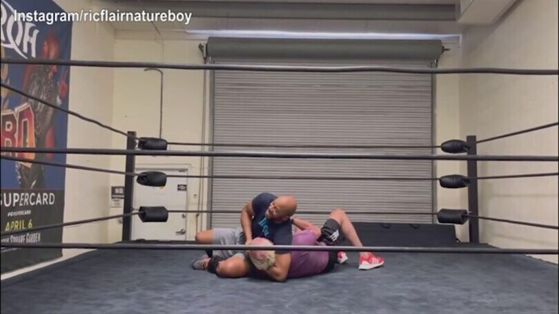 Wrestling, ricordate Ric Flair? In forma a 73 anni
