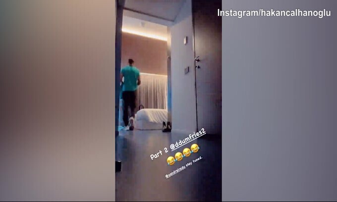 Calhanoglu fa spaventare...Dumfries
