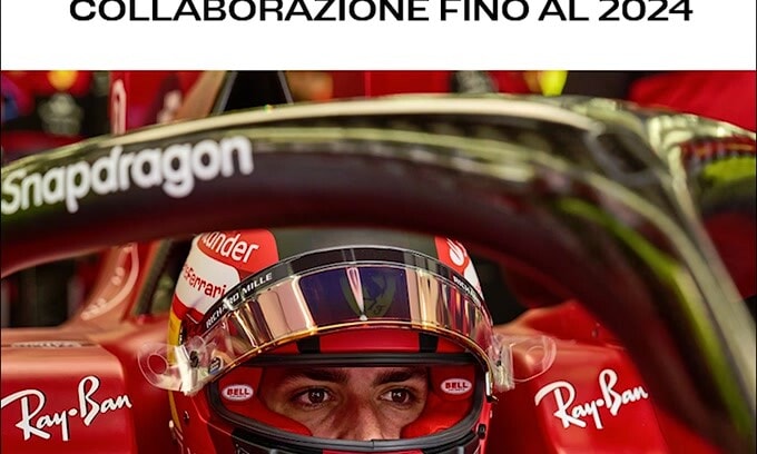 Ufficiale, la Ferrari rinnova con Sainz fino al 2024