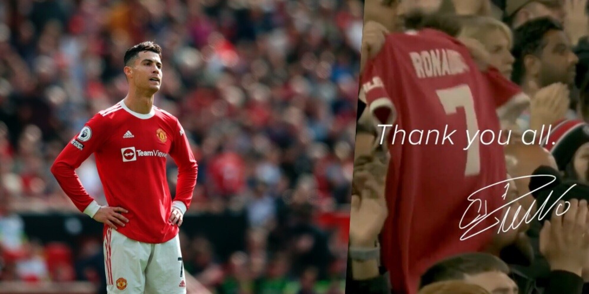 Cristiano Ronaldo ringrazia Anfield: "Non dimenticheremo mai questo momento"