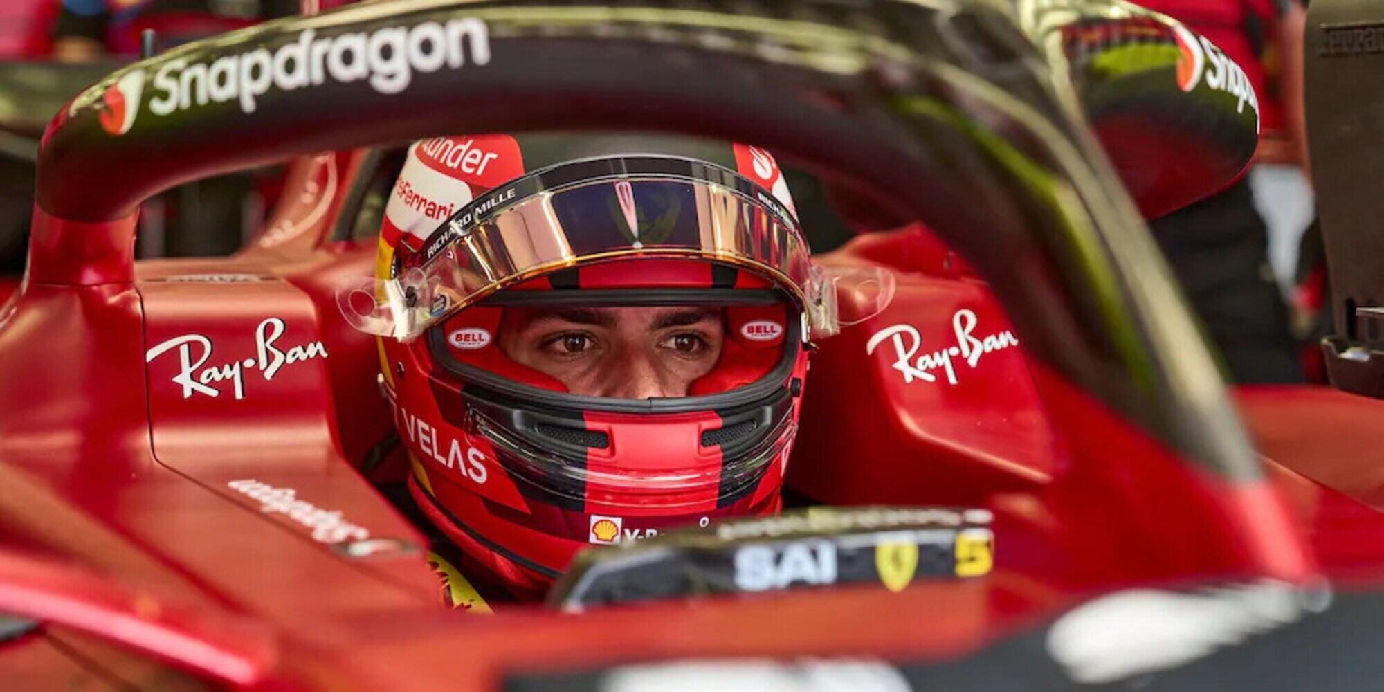 F1, Gp Emilia Romagna: Sainz a muro, bandiera rossa nelle qualifiche
