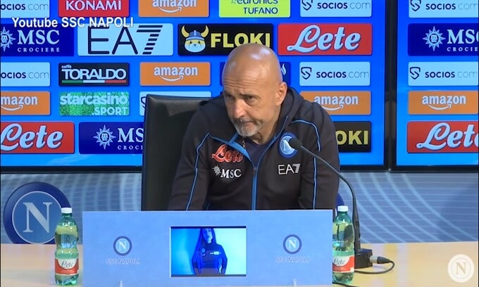 Spalletti su De Laurentiis: "Attento a metterci tutto a disposizione"